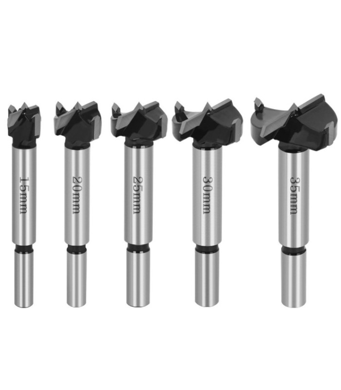 Juego de mecha forstner 15-35mm 5pc industrial