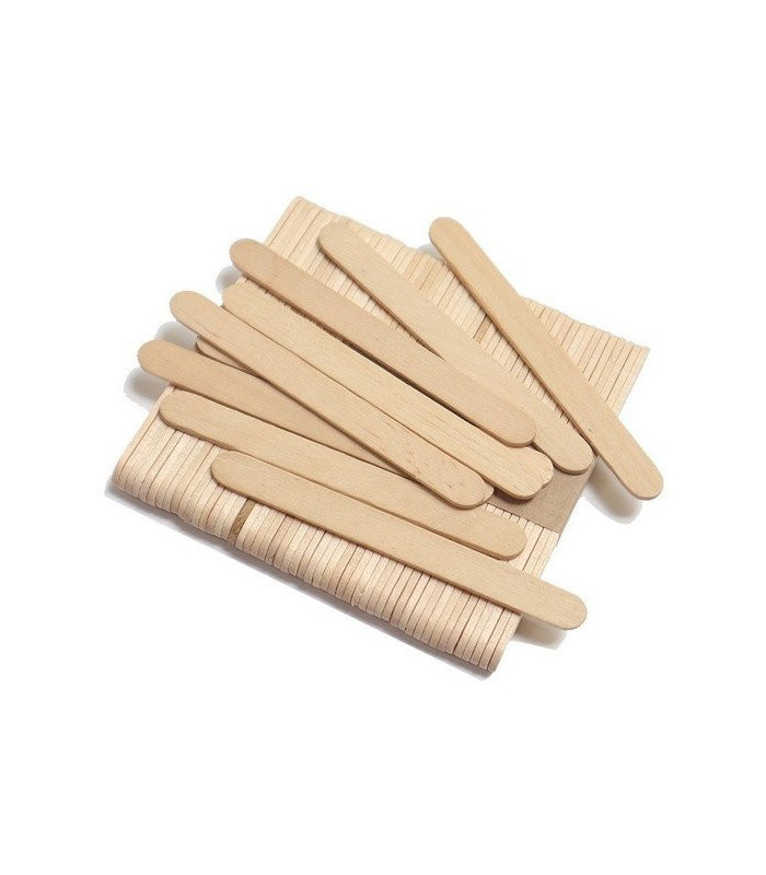 Palito para helados 50pc color natural