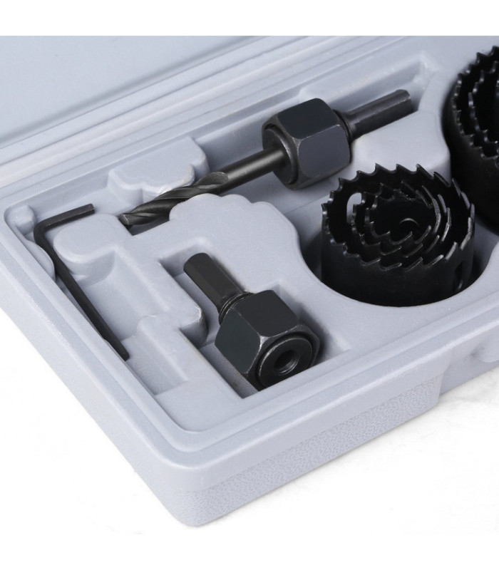 Juego de mecha copa para madera 15-123mm 16pc