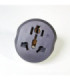 Adaptador de enchufe multitomas 1pc