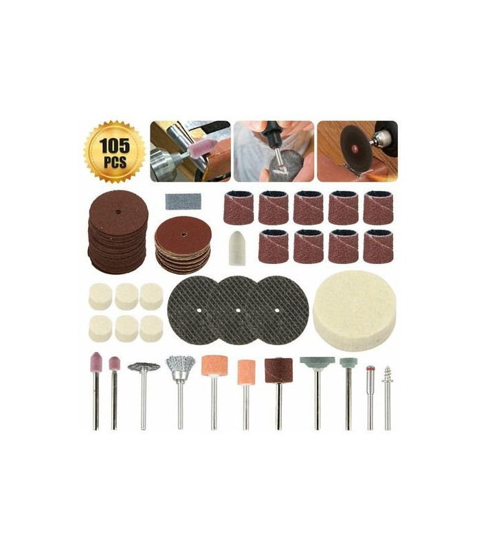 Set de accesorios para mini torno