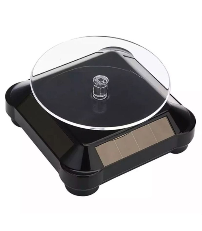 Exibidor giratorio solar