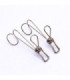 Gancho pinza inoxidable 2pc