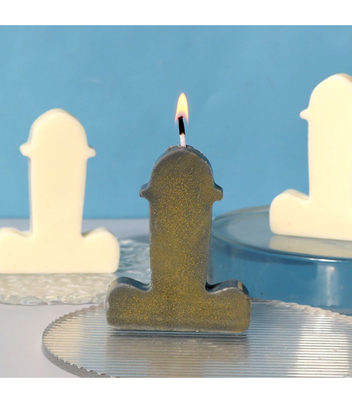 Molde de silicona pene 20x17cm