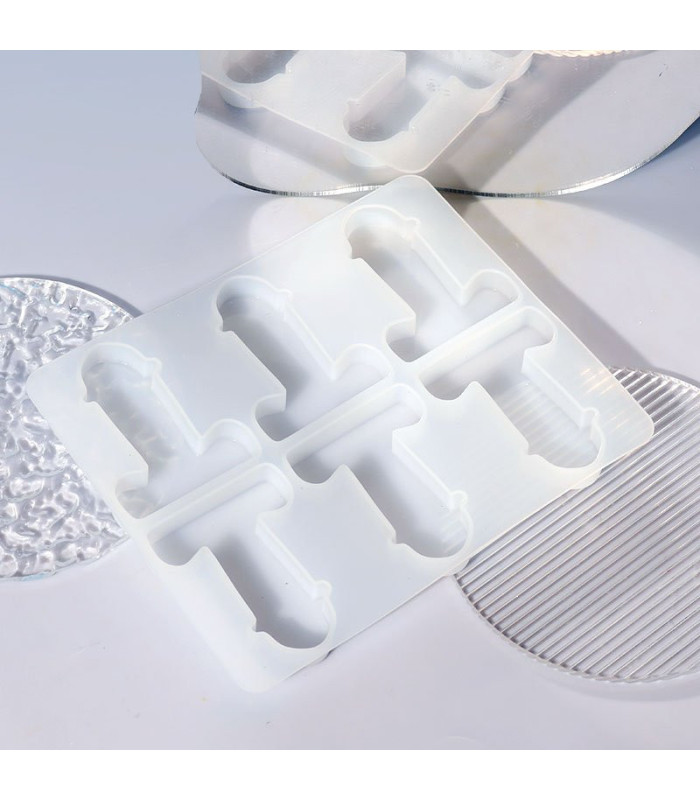 Molde de silicona pene 20x17cm