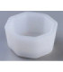 Molde de silicona pote octagonal 44x46.5mm