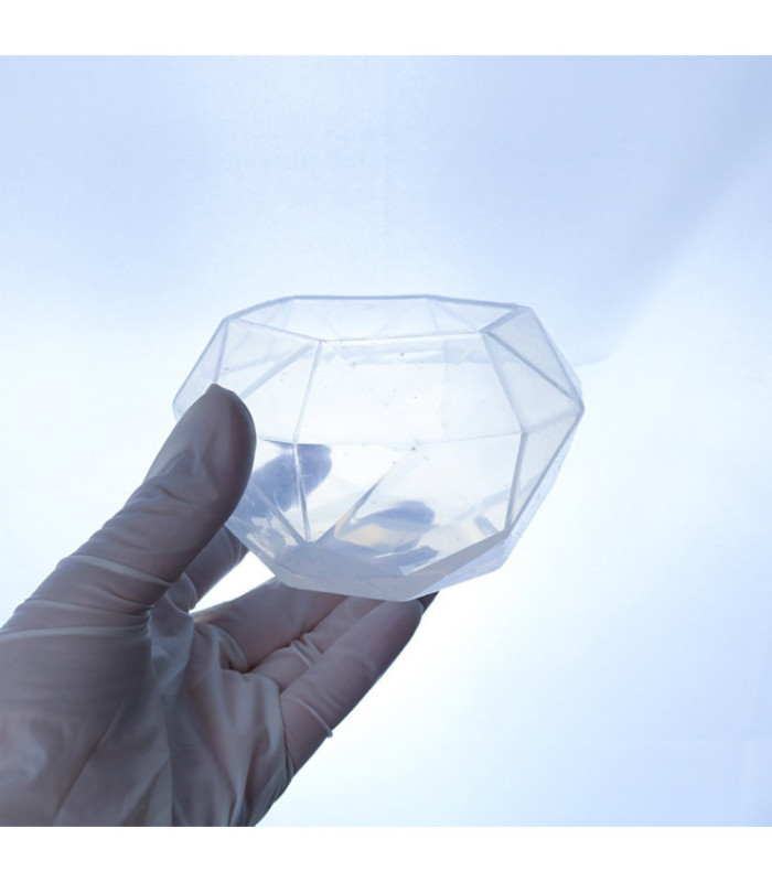 Molde de silicona geometrico 3d 10cm