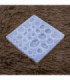 Molde de silicona gemas 29 diseños 14.6cm