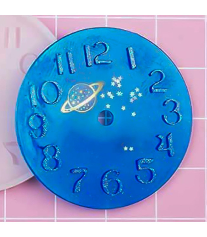 Molde de silicona reloj arabico 105mm