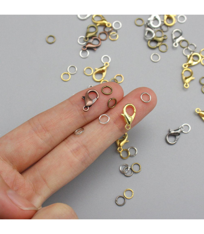 Set de argollas y conectores