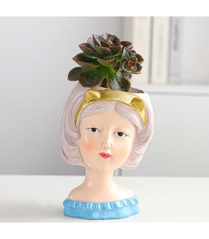 Maceta dama 8.5x8x12cm