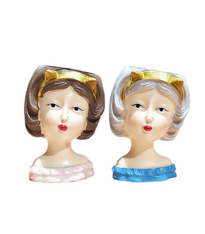 Maceta dama 8.5x8x12cm