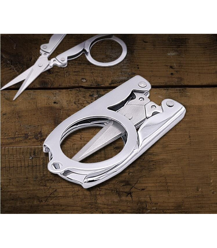 Tijera plegable de metal 10cm