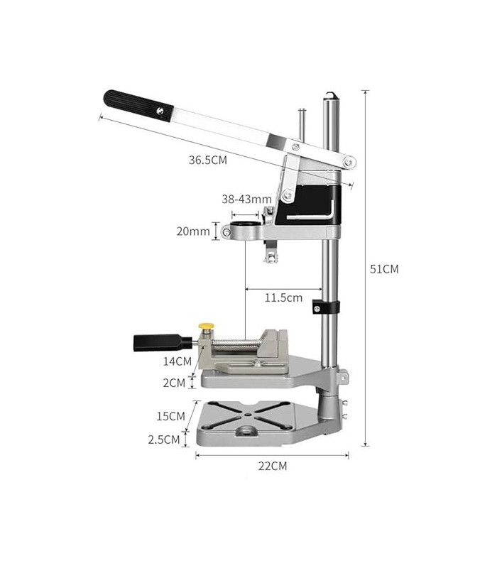 Soporte para taladro vertical am-6102b