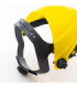 Careta pvc con protector transparente