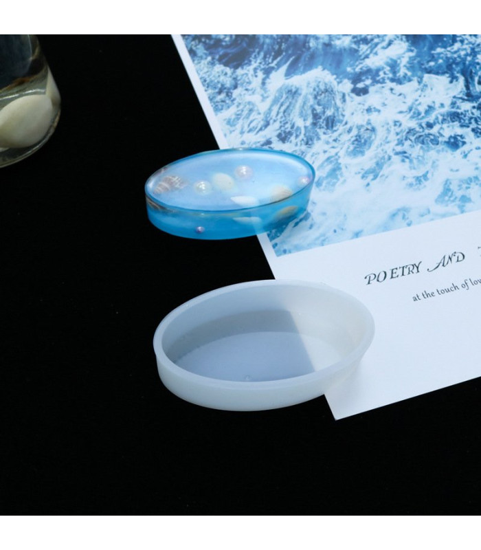 Molde de silicona ovalado 8.5x4.5cm