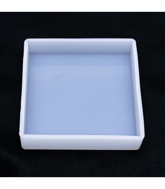 Molde de silicona cuadrado 8x8x2cm