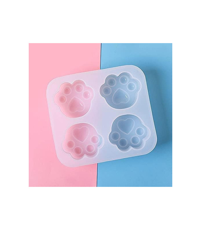 Molde de silicona pata de gato 160x145mm