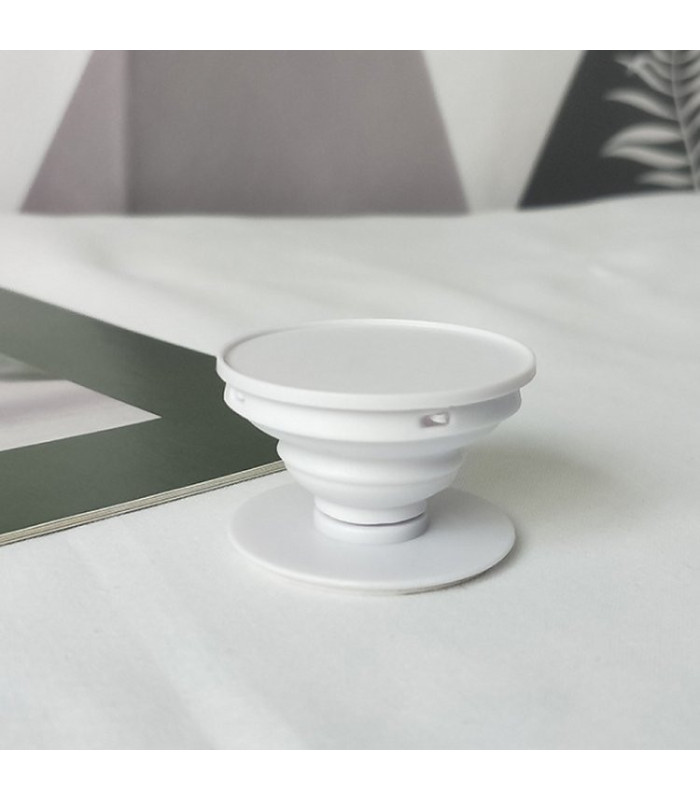 Soporte smartphone redondo blanco