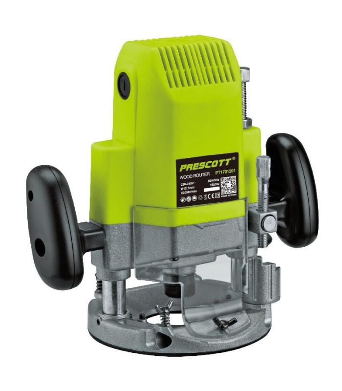 Fresadora 1600w 22000rpm 12/12.7mm PRESCOTT