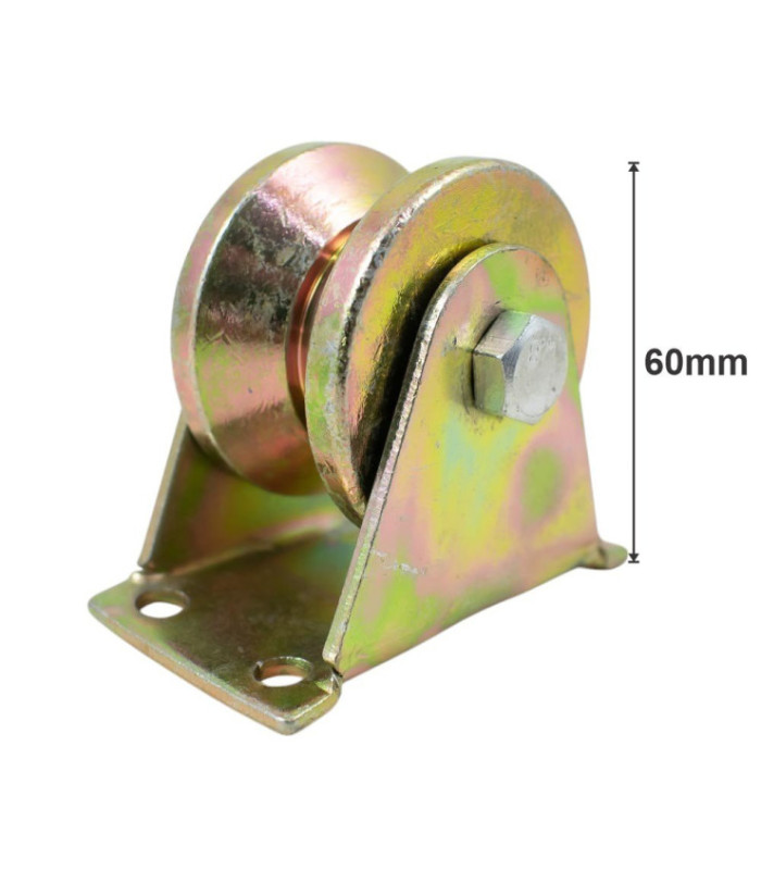 RUEDA DE METAL BASE V 60MM