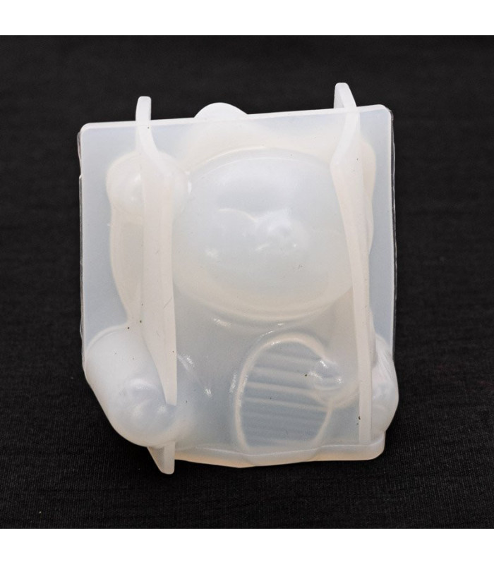 Molde de silicona gato de la suerte 6x7cm