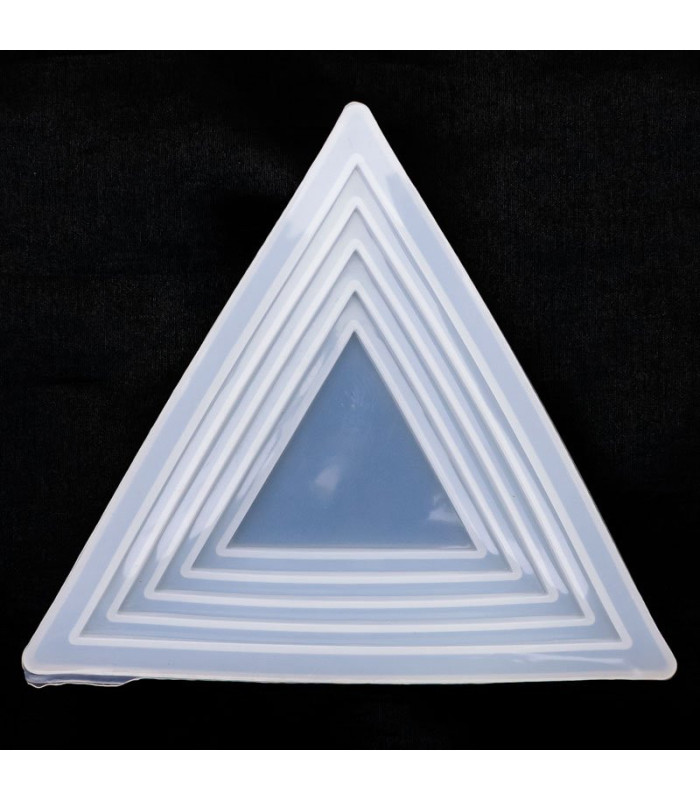 Molde de silicona plato triangular 160x160mm
