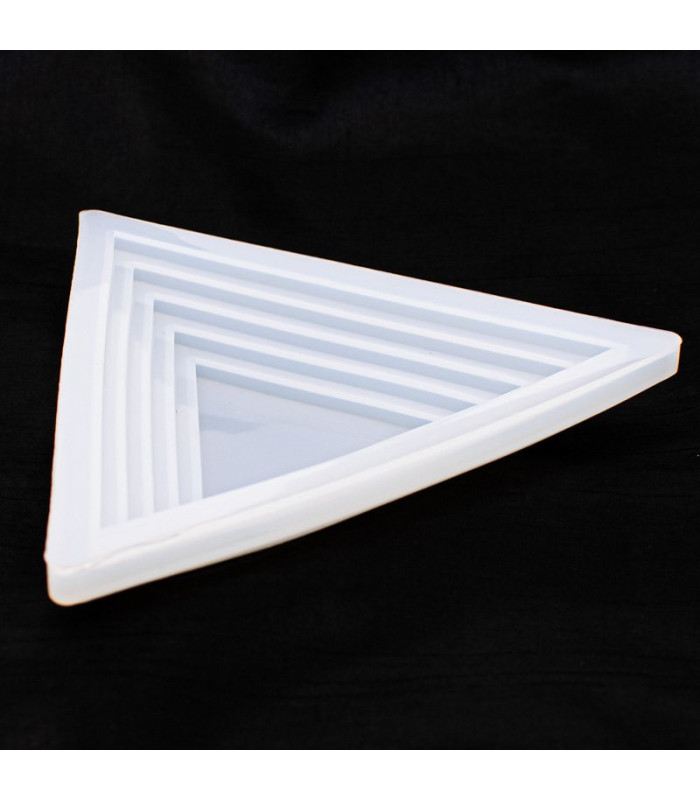 Molde de silicona plato triangular 160x160mm