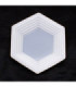 Molde de silicona plato geometrico 160x160mm