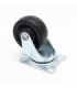 RUEDA GIRATORIA 50MM 20KG RUBBER