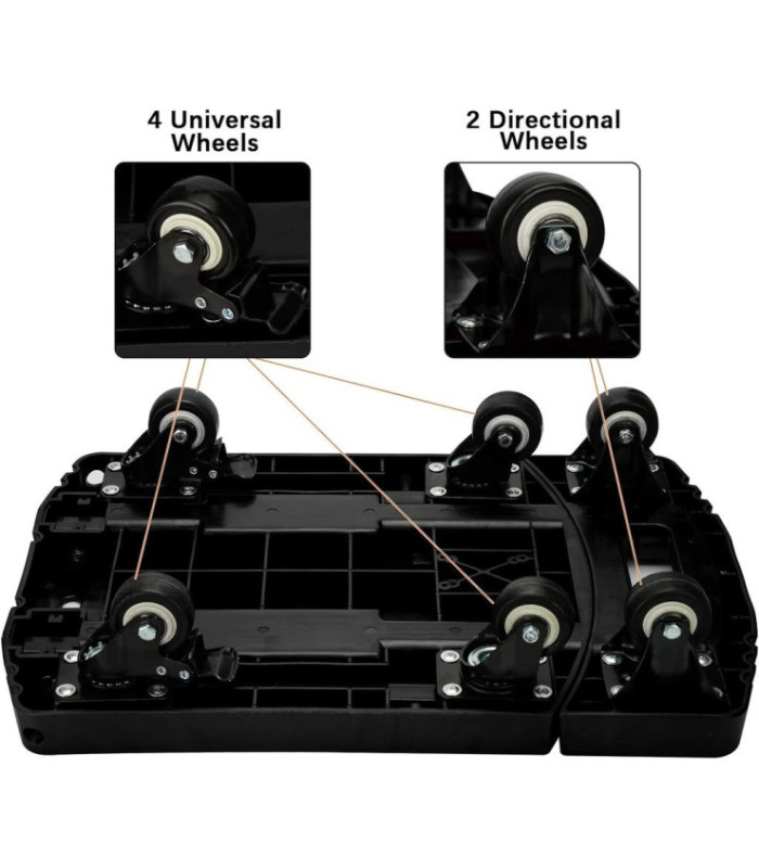 Carrito plegable 56x34cm 150kg
