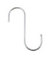 Gancho metalico tipo s 10pc 10cm