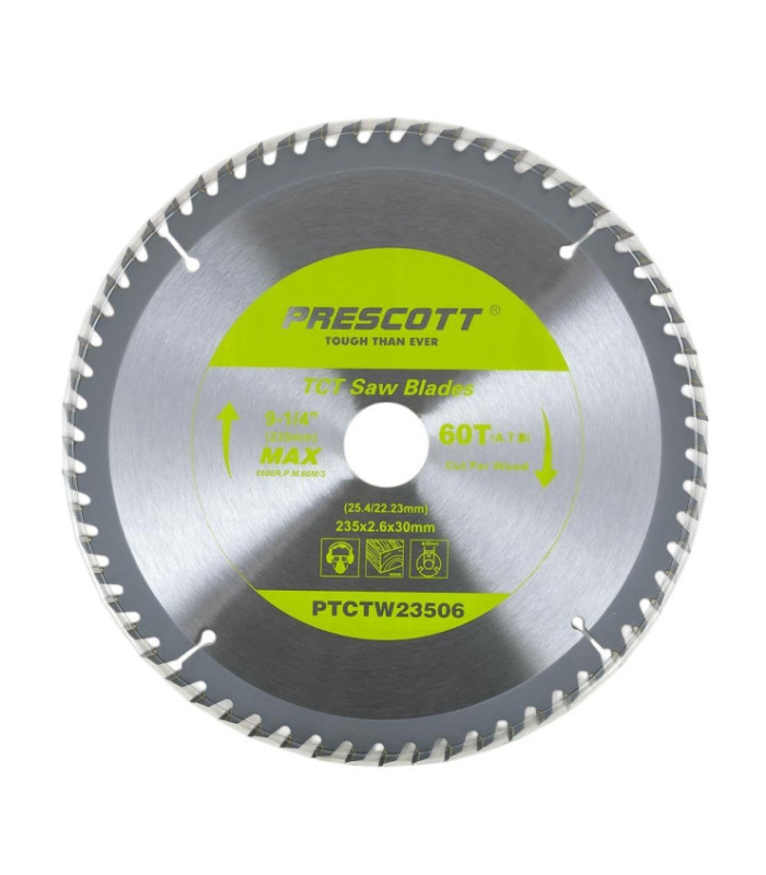 Disco de corte tct 235x2.6x30mm PRESCOTT