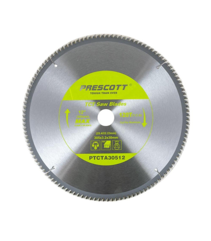Disco de corte aluminio 120T 305x3.2x30mm PRESCOTT