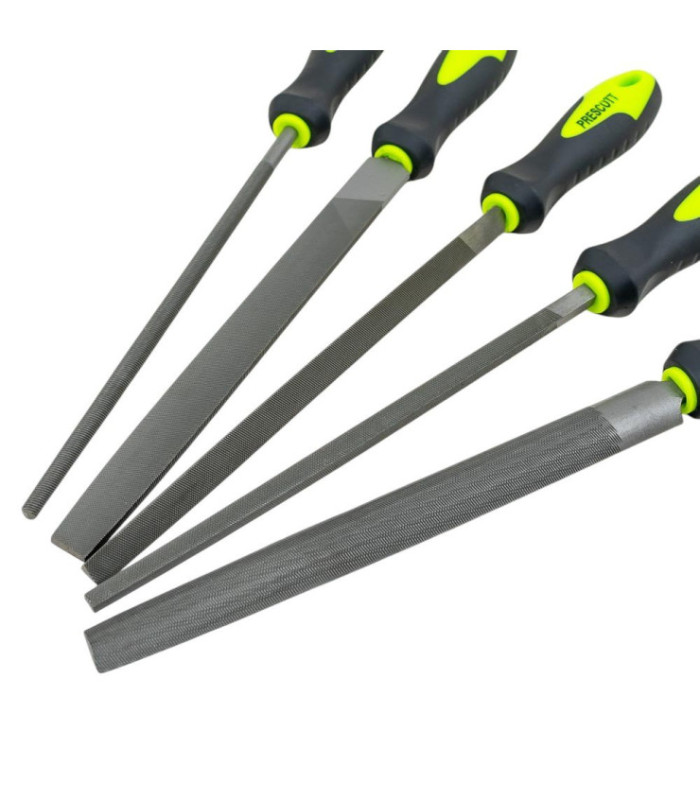 JUEGO DE LIMA ACERO 5PC PRESCOTT