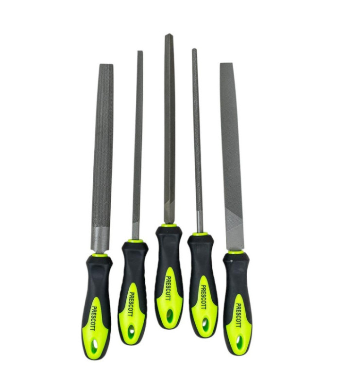 JUEGO DE LIMA ACERO 5PC PRESCOTT