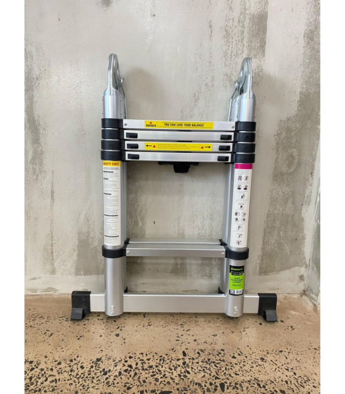 ESCALERA TELESCOPICA DOBLE 1.6MT PRESCOTT