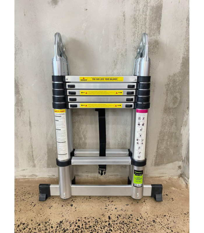 ESCALERA TELESCOPICA DOBLE 1.9MT PRESCOTT