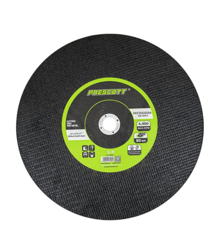 DISCO DE CORTE 355x3.2x25.4MM PRESCOTT