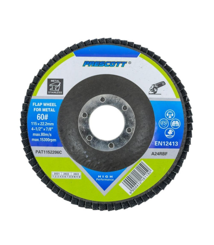 DISCO FLAP G60 115x22.2MM PRESCOTT
