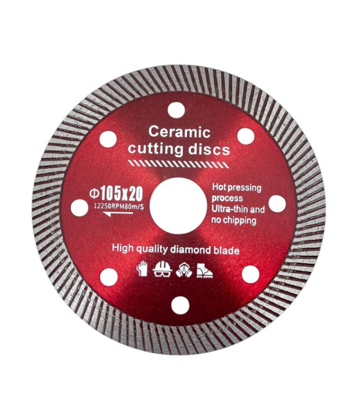 DISCO DE CORTE FINO P/PORCELANATO 105MM
