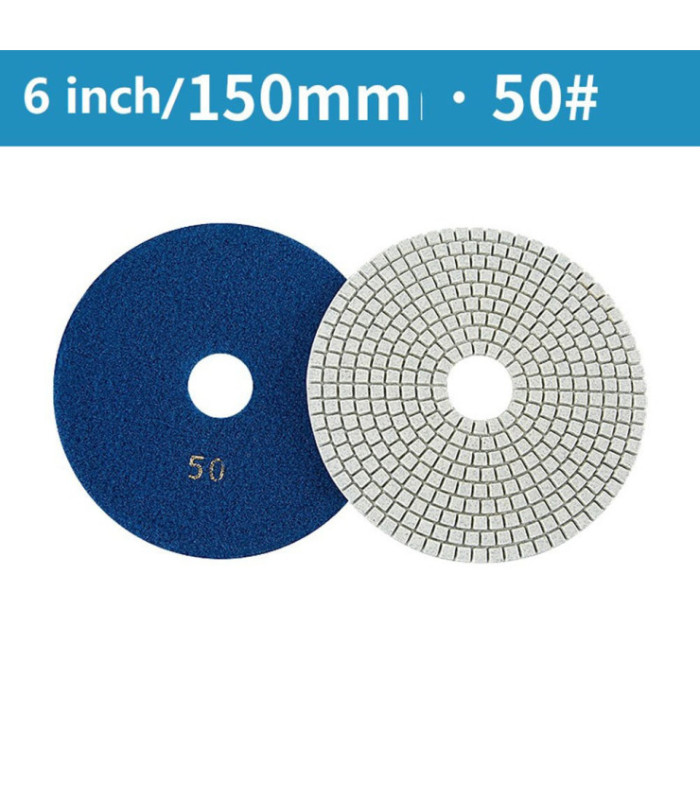 LIJA VELCRO P/MARMOL G50 100MM