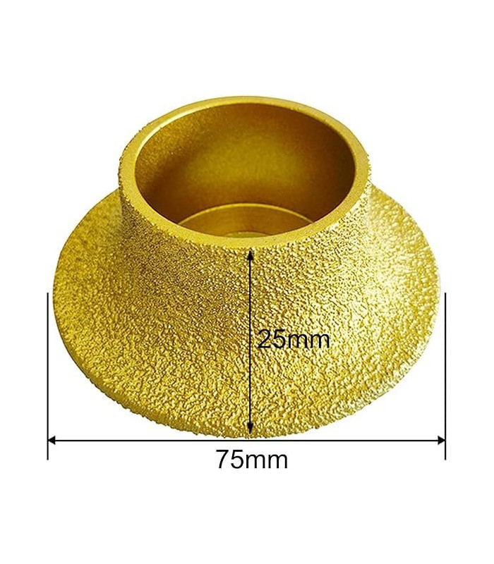 BROCA P/MARMOL BORDE REDONDO 25MM