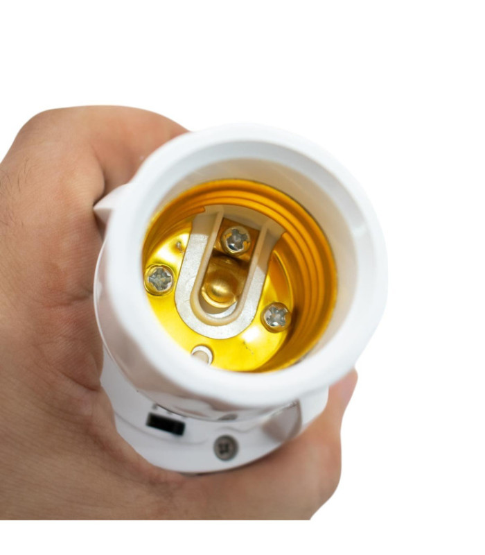 PORTA FOCO CON SENSOR INFRAROJO