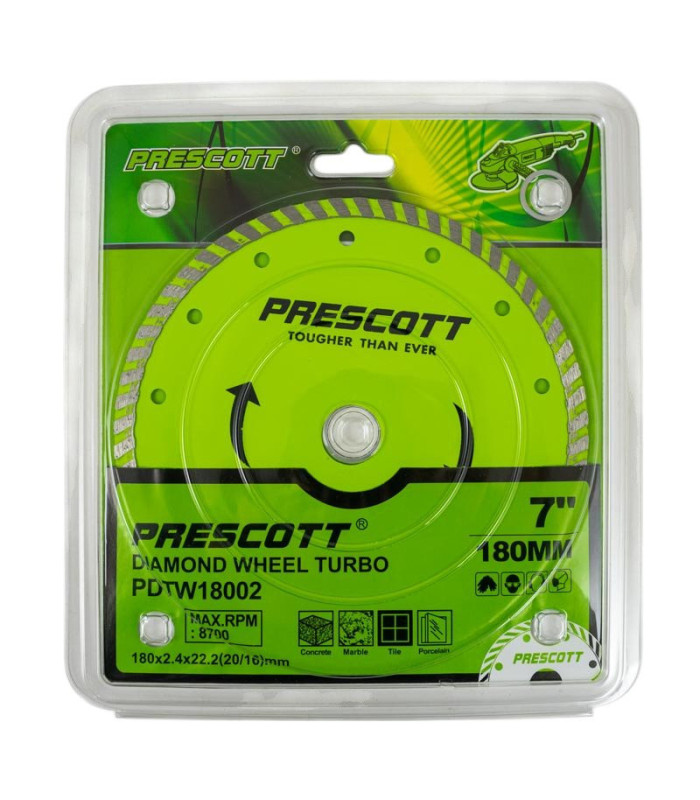 DISCO DIAMAN 180x2.8x22.2MM PRESCOTT