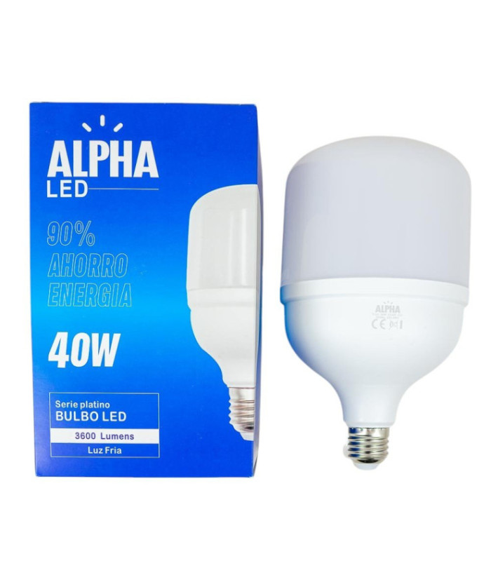 FOCO LED ALPHA 40W BLANCO 6500K