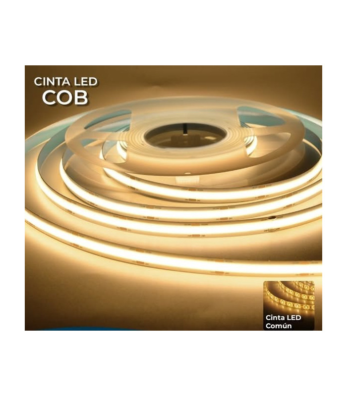 CINTA LED COB 5M CALIDO 3000K 9.5W