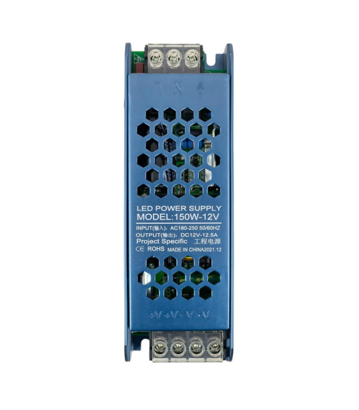 FUENTE 12V 12.5A 150W DE COBRE SILENCIOSO