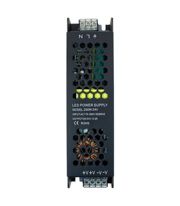 FUENTE 24V 8.3A 200W DE COBRE SILENCIOSO