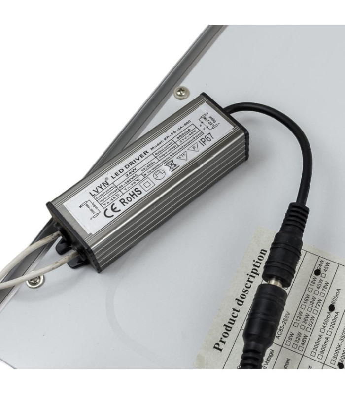 Panel led 18w 30cm frio